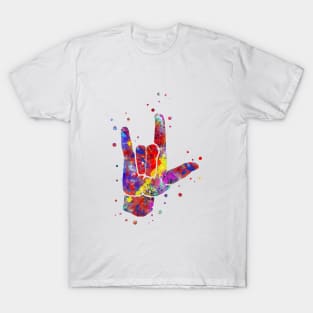 I love you ASL sign language T-Shirt